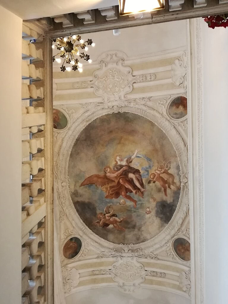 Borea che rapisce Orizia - Lodi, palazzo Barni, Genova